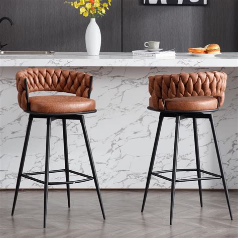 Amazon.com: Canxkun Counter Height Bar Stools Set of 4, 26 inch Modern ...