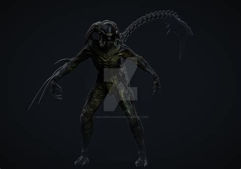 Image result for Predalien Animation