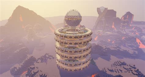 Image result for Futuristic Minecraft Builds