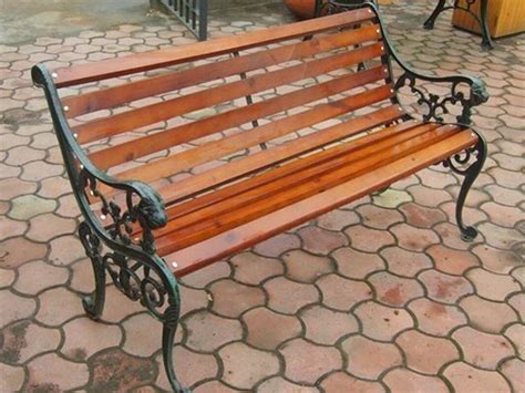 园林座椅 广场休闲座椅 1.5m铸铁公园椅 实木长条椅 批发-阿里巴巴