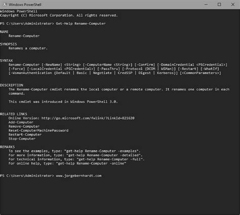 PowerShell Rename Computer and Join Domain 的图像结果