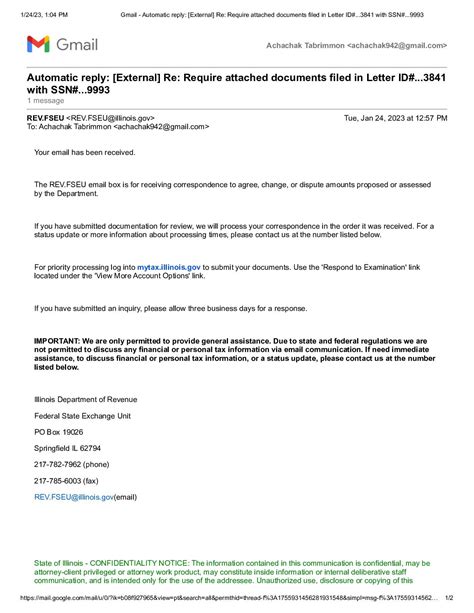 Calaméo - STATE OF ILLINOIS FSEU Receipt Of Bona Vacantia And UCC ...