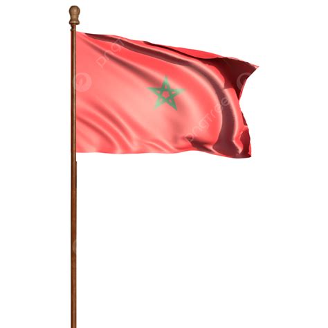 Printable Morocco Flag