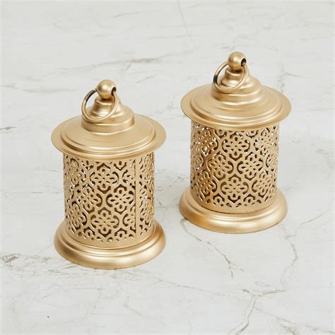 Buy Bleam Set of 2 Metal T-Light Holders from Home Centre at just INR 499.0