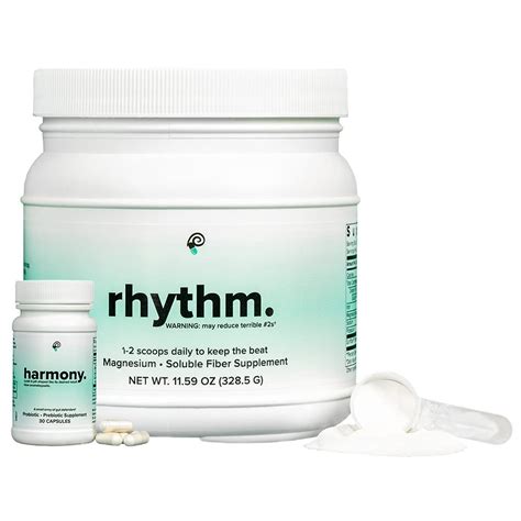 Buy Harmony Probiotic and Rhythm Fiber + Magnesium by poophoria, 30 Day ...