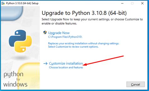 Instalar Python Windows 1.0 的图像结果