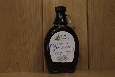Sugar Free Blackberry Syrup – Barbour Farms