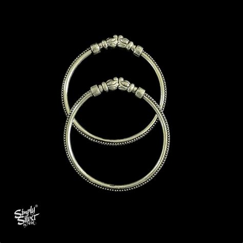 Buy Elephant Silver Kada - MH2935 – Simply Silver