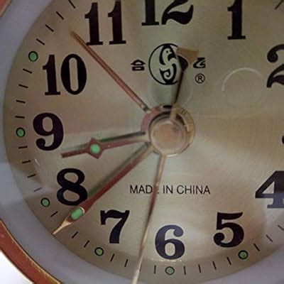 Buy Alarm Clock 7Cm Mechanical Wind Twin Bell Double Bell,Horseshoe ...
