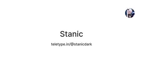 Stanic — Teletype