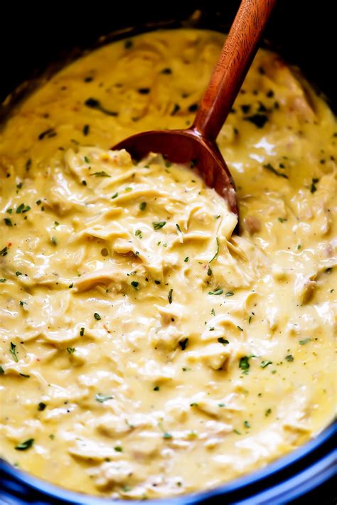 Slow Cooker Creamy Italian Chicken - Life In The Lofthouse