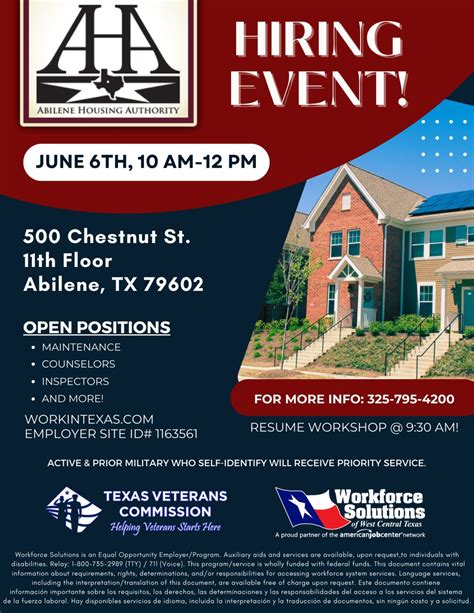 Sherry Byard on LinkedIn: Positions Currently open with Abilene Housing ...