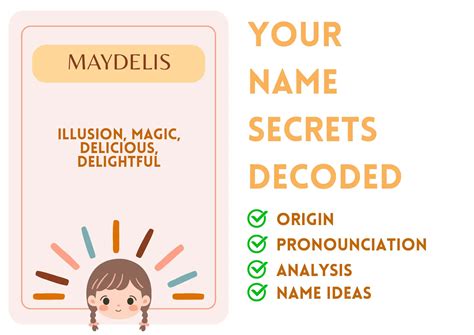 Maydelis - Girl Name Meaning and Pronunciation