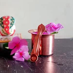 Buy | Himshikhar | Copper Panchpatra with Spoon for Diwali Puja, Maa ...