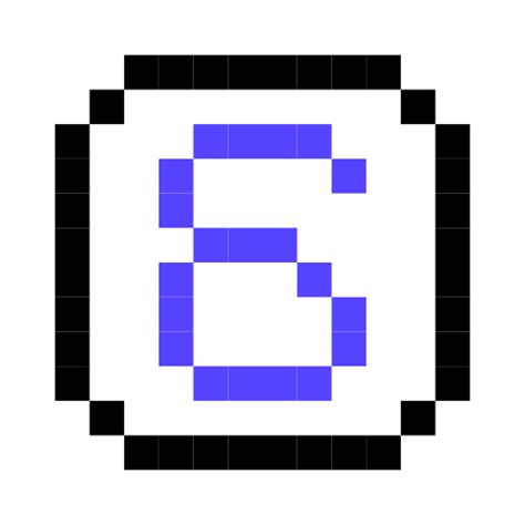 여섯 - 무료 교육개 아이콘