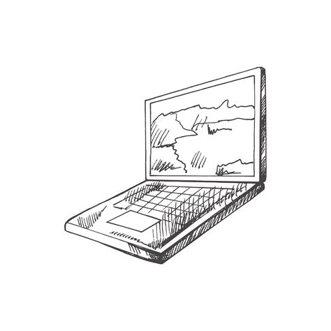 Laptop Drawing 的图像结果