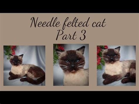 Needle Felting Cat Tutorial 的图像结果