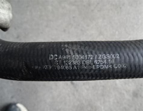 Radiator Hose for Mercedes-Benz Actros MP 4 A9615004172 A9615002772 buy ...