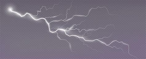 Lightning effect, thunderstorm, light effect. electricity | Premium Vector