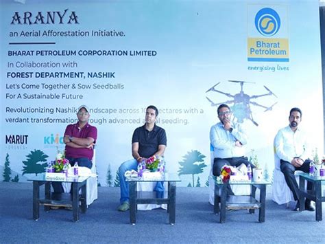 BPCL Launches Innovative Drone Reforestation Project to Revitalize ...