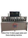 Dona Making Machine - 10 Die Paper plate making machine Manufacturer ...