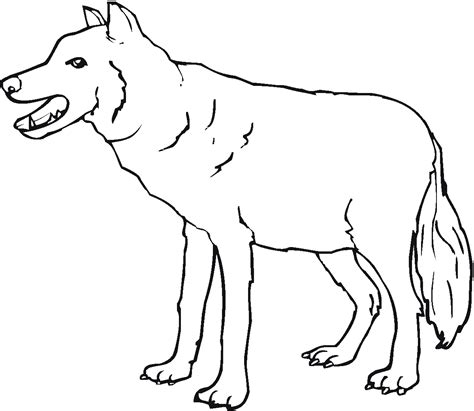 Free Printable Wolf Coloring Pages For Kids