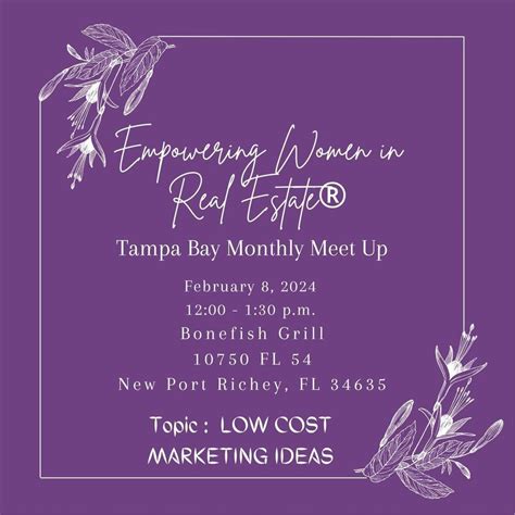 EWRE Monthly Meet Up, Bone Fish Grill, Keystone, 8 February 2024 ...