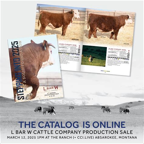 L Bar W Cattle Company (@lbarwcattle.herefords) • Instagram photos and ...
