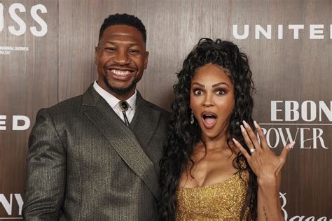 Jonathan Majors and Meagan Good Get Married in Backyard Ceremony