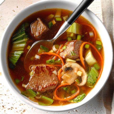 Asian Vegetable-Beef Soup Recipe: How to Make It
