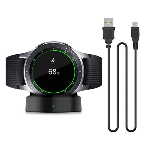 fyoung updated charger 42 mm 46 mm, charging dock cradle for samsung ...