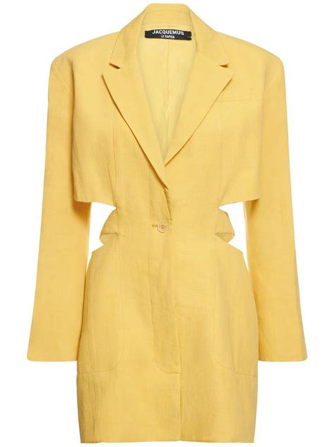 JACQUEMUS - Le Robe Bari Blazer Mini Dress Jacquemus