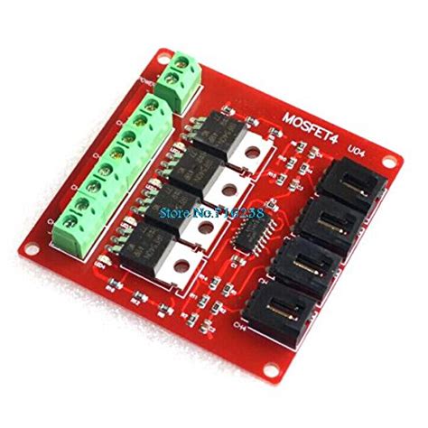 Buy Four Channel 4 Channel Way Route MOSFET Button IRF540 V4.0+ MOSFET ...
