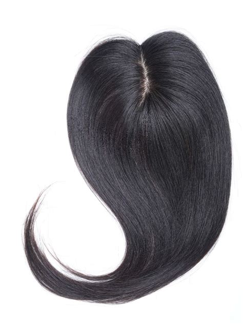 Mini Scalp Topper – Lightweight, 100% Human Hair – Silk Base | Nish Hair
