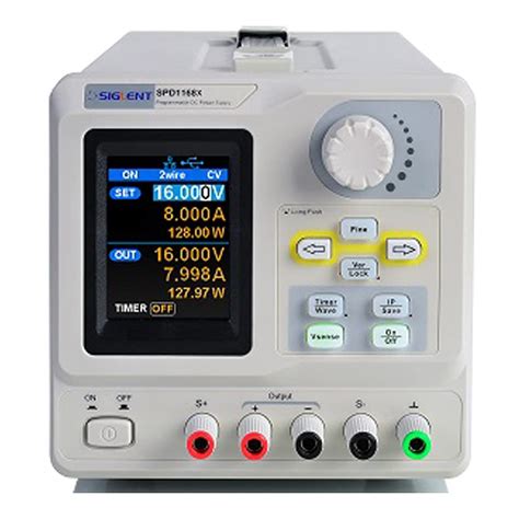 Siglent Technologies SPD1168X Programmable Linear DC Power Supply, ±(0. ...