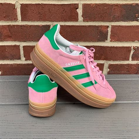 Adidas Shoes | Adidas Gazelle Platform Gumsole Sneakers | Color: Green ...