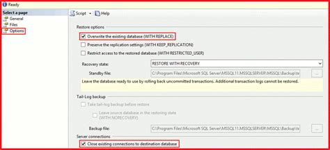 Image result for How to Restore DB Using Microsoft SQL Server