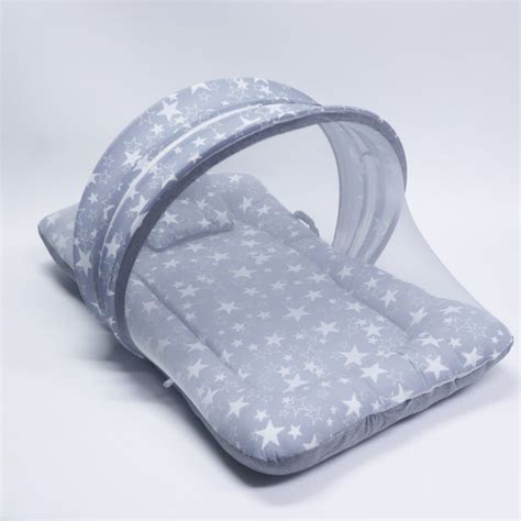 Grey Star - Kradyl Kroft Bassinet Style Mosquito Net Bedding for Infan