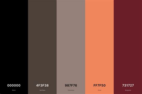 25 best coral color palettes with names and hex codes – Artofit