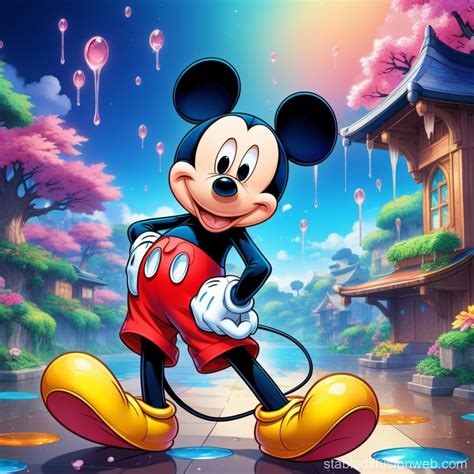 Mickey Mouse: Sad and Crying | Stable Diffusion Online