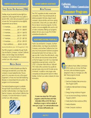 Fillable Online ENERGY ASSISTANCE (continued) Fax Email Print - pdfFiller