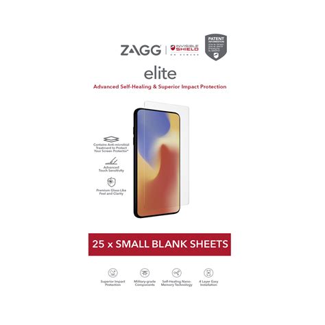 ZAGG on Demand Elite Film, 4 Layer, Small (Order in multiples of 25) | ISoD