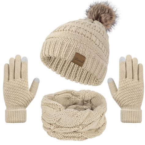 Ladies Grey Hat And Glove Set at Marjorie Lockett blog