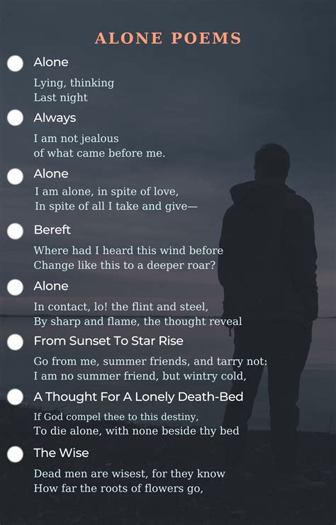 Sad Lonely Poems