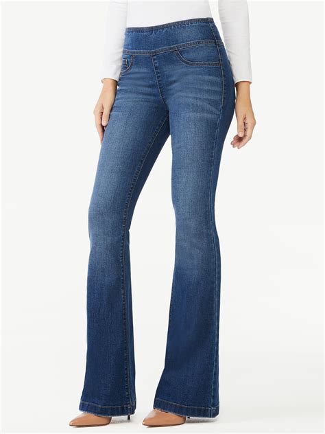 Sofia Jeans Melisa Flare High Rise Pull On Jeans - Walmart.com