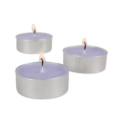 DII 36-Pack 1-Wick Lavender Purple Tea Light Candle at Lowes.com