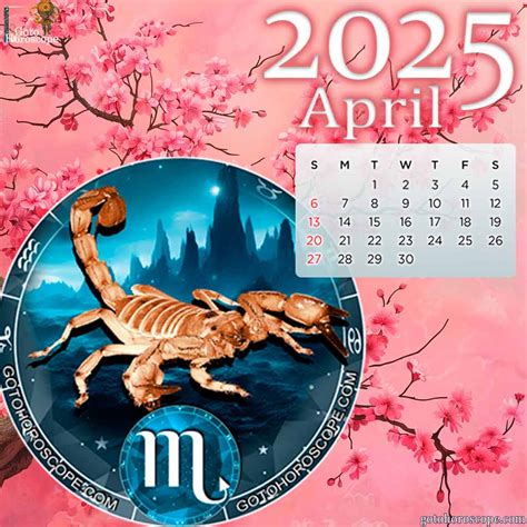 April 2025 Scorpio Horoscope, free Monthly Horoscope for April 2025 and ...