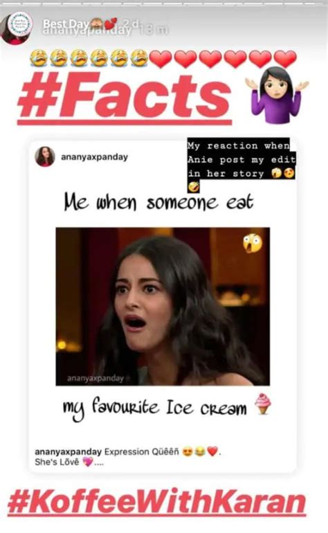 Ananya Panday 'Enjoys' Her Own Memes From Koffee With Karan Show ...