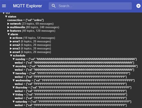 Alarm über MQTT-Server lässt sich nicht aktivieren - IN-8015 Full HD ...