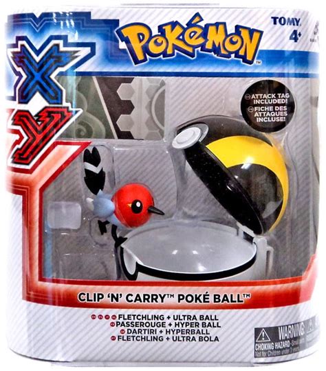 Pokemon TOMY Clip n Carry Pokeball Fletchling Figure India | Ubuy